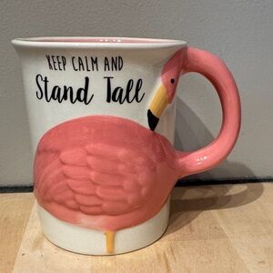 Pink Flamingo Ceramic Mug